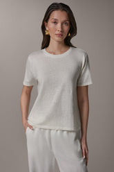 Donna Karan | SHORT SLEEVE TEE
