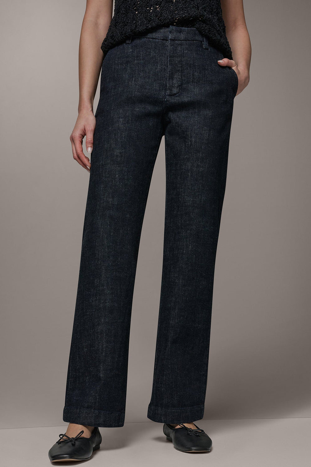 Donna Karan | THE DONNA MID-RISE TROUSER JEAN