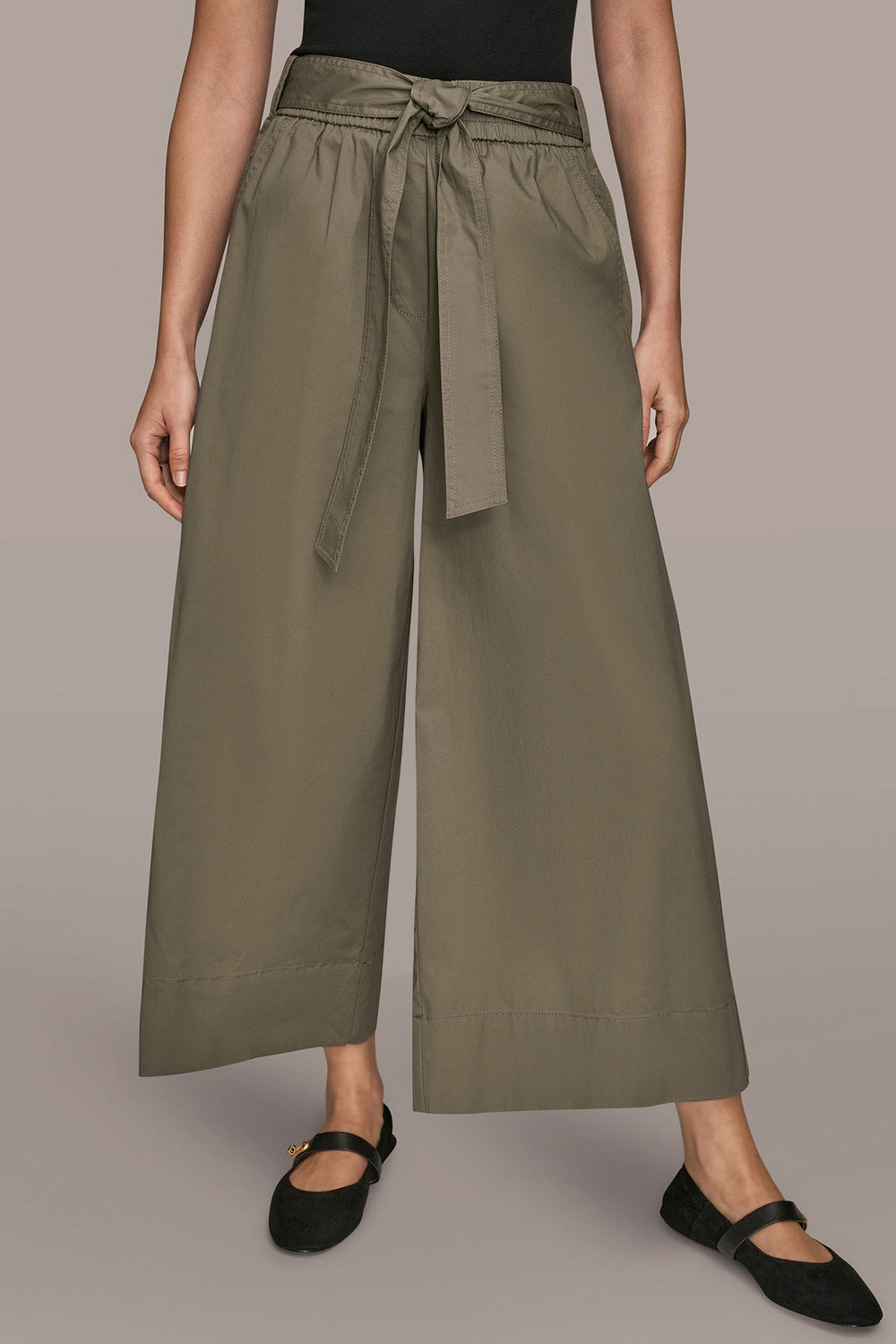 Donna Karan | CROPPED MID-RISE PANT