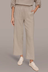 Donna Karan | MID-RISE STRAIGHT-LEG PANT