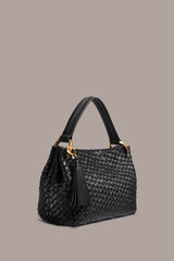 Donna Karan | GLENWOOD WOVEN SHOULDER BAG