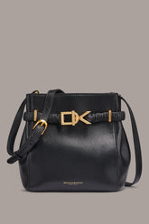 Donna Karan | GINGHAM LOGO CROSSBODY