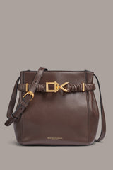 Donna Karan | GINGHAM LOGO CROSSBODY