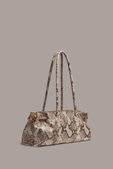 Donna Karan | CASHMERE SNAKE-EFFECT MEDIUM TOTE