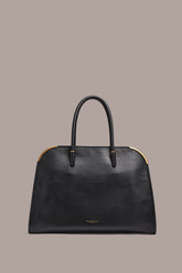 Donna Karan | SATIN LEATHER TOTE