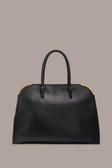 Donna Karan | SATIN LEATHER TOTE