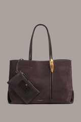 Donna Karan | GEORGETTE SUEDE TOTE