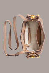 Donna Karan | CASHMERE LEATHER CROSSBODY BAG