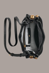 Donna Karan | CASHMERE LEATHER CROSSBODY BAG