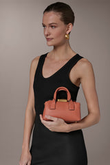 Donna Karan | AMAGANSETT LEATHER MINI SATCHEL BAG