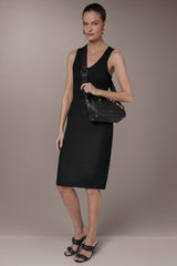Donna Karan | CHANTILLY LEATHER MINI SATCHEL BAG