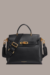 Donna Karan | BRIDGEHAMPTON LEATHER SATCHEL BAG