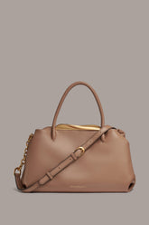 Donna Karan | POPLIN LEATHER SATCHEL BAG
