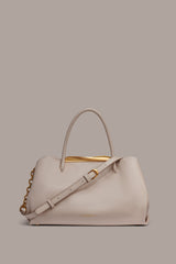 Donna Karan | POPLIN LEATHER SATCHEL BAG