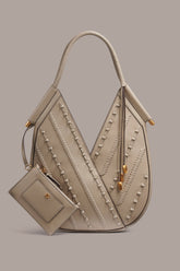 Donna Karan | BALDWIN LEATHER KNOT MINI SHOULDER BAG