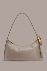 Donna Karan | GEORGETTE LEATHER SHOULDER BAG