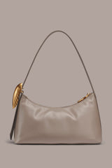 Donna Karan | GEORGETTE LEATHER SHOULDER BAG