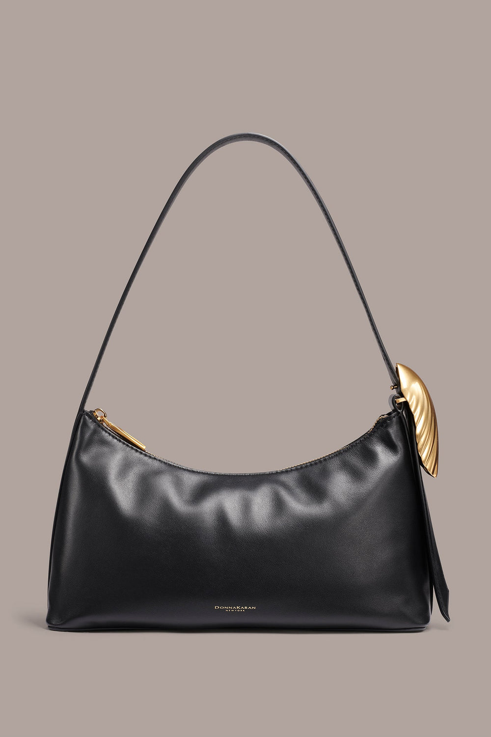 Donna Karan | GEORGETTE LEATHER SHOULDER BAG