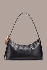 Donna Karan | GEORGETTE LEATHER SHOULDER BAG