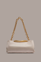 Donna Karan | POPLIN LEATHER CLUTCH