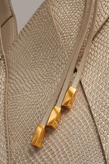 Donna Karan | BALDWIN WOVEN LEATHER MINI SHOULDER BAG