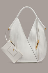 Donna Karan | BALDWIN LARGE LASER-CUT SHOULDER BAG
