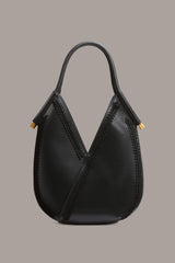 Donna Karan | BALDWIN MINI CROCHET-TRIMMED SHOULDER BAG