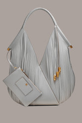 Donna Karan | BALDWIN LARGE LASER-CUT SHOULDER BAG