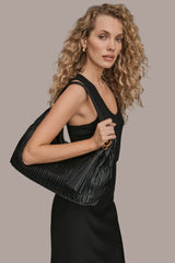 Donna Karan | GLENWOOD PLEATED SHOULDER BAG
