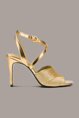Donna Karan | BROOKS METALLIC SANDAL