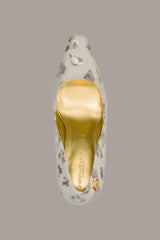Donna Karan | SAVITA METALLIC LEOPARD HIGH PUMP