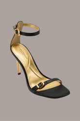 Donna Karan | PRYCE LEATHER ANKLE STRAP SANDAL