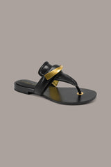 Donna Karan | VELVET THONG SANDAL