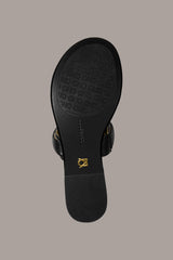 Donna Karan | VELVET THONG SANDAL