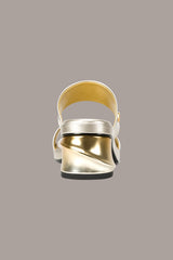 Donna Karan | TEAGAN METALLIC MULE SANDAL