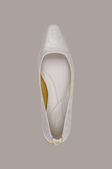 Donna Karan | SAVITA CROC-EFFECT FLAT