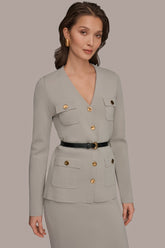 Donna Karan | UTILITY SWEATER BLAZER