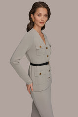 Donna Karan | UTILITY SWEATER BLAZER