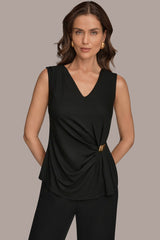 Donna Karan | V-NECK TOP