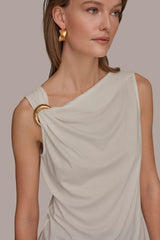 Donna Karan | ASYMMETRIC BLOUSE