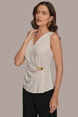 Donna Karan | V-NECK TOP