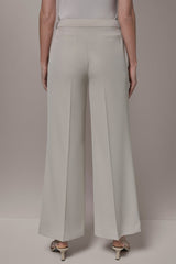 Donna Karan | MID-RISE PLEATED WIDE-LEG SUIT PANT