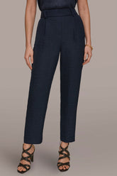 Donna Karan | PLEATED STRAIGHT PANT