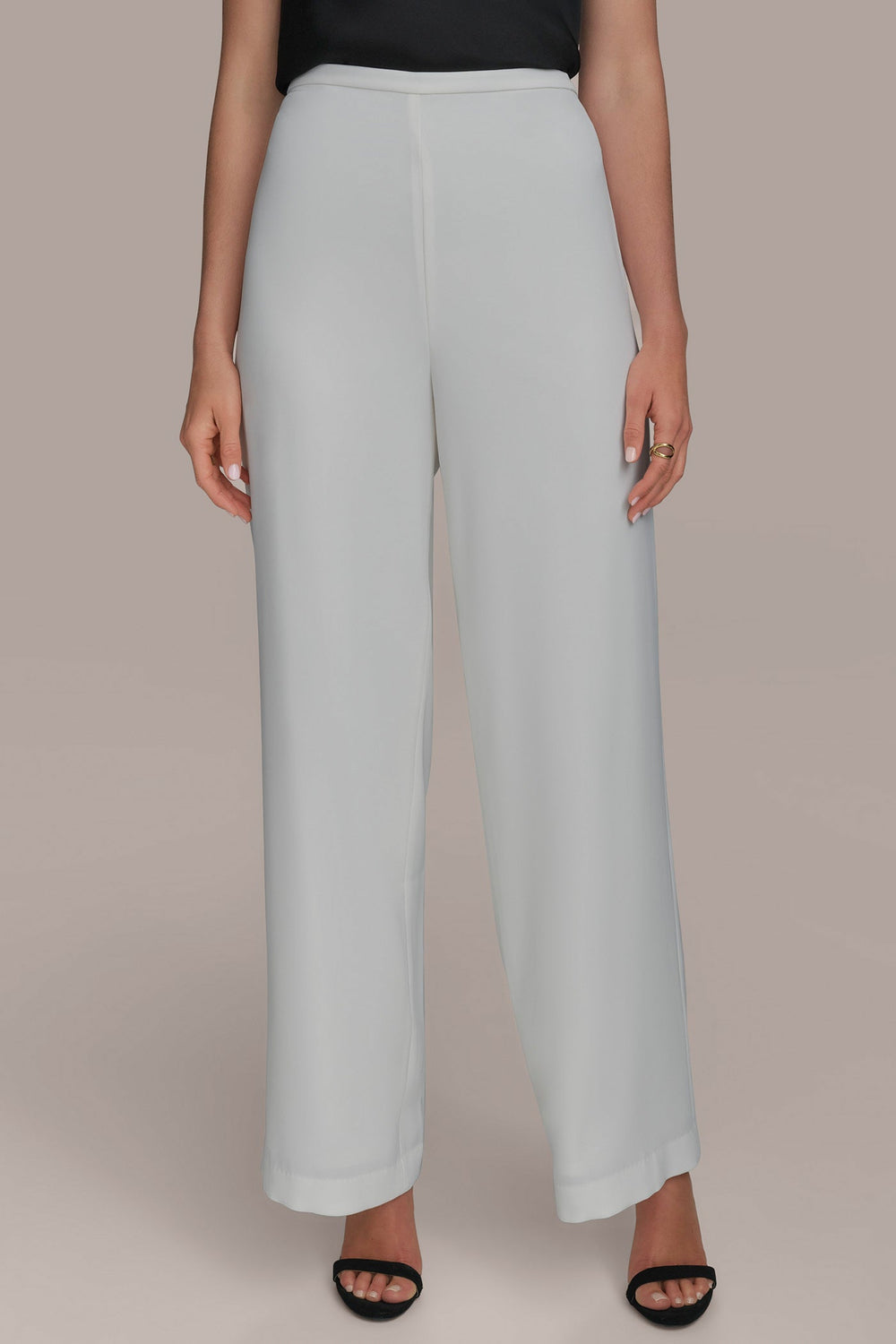 Donna Karan | WIDE LEG PULL ON PANT