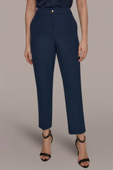 Donna Karan | MID-RISE SLIM ANKLE PANT