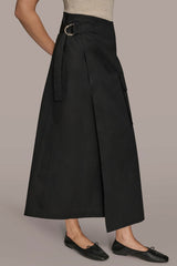Donna Karan | ASYMMETRIC MIDI WRAP CARGO SKIRT