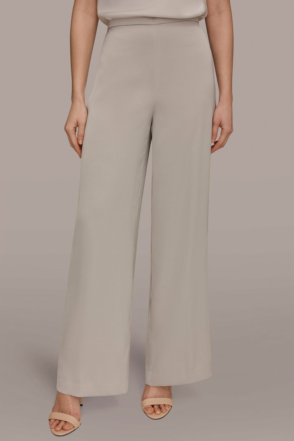 Donna Karan | WIDE LEG PULL ON PANT