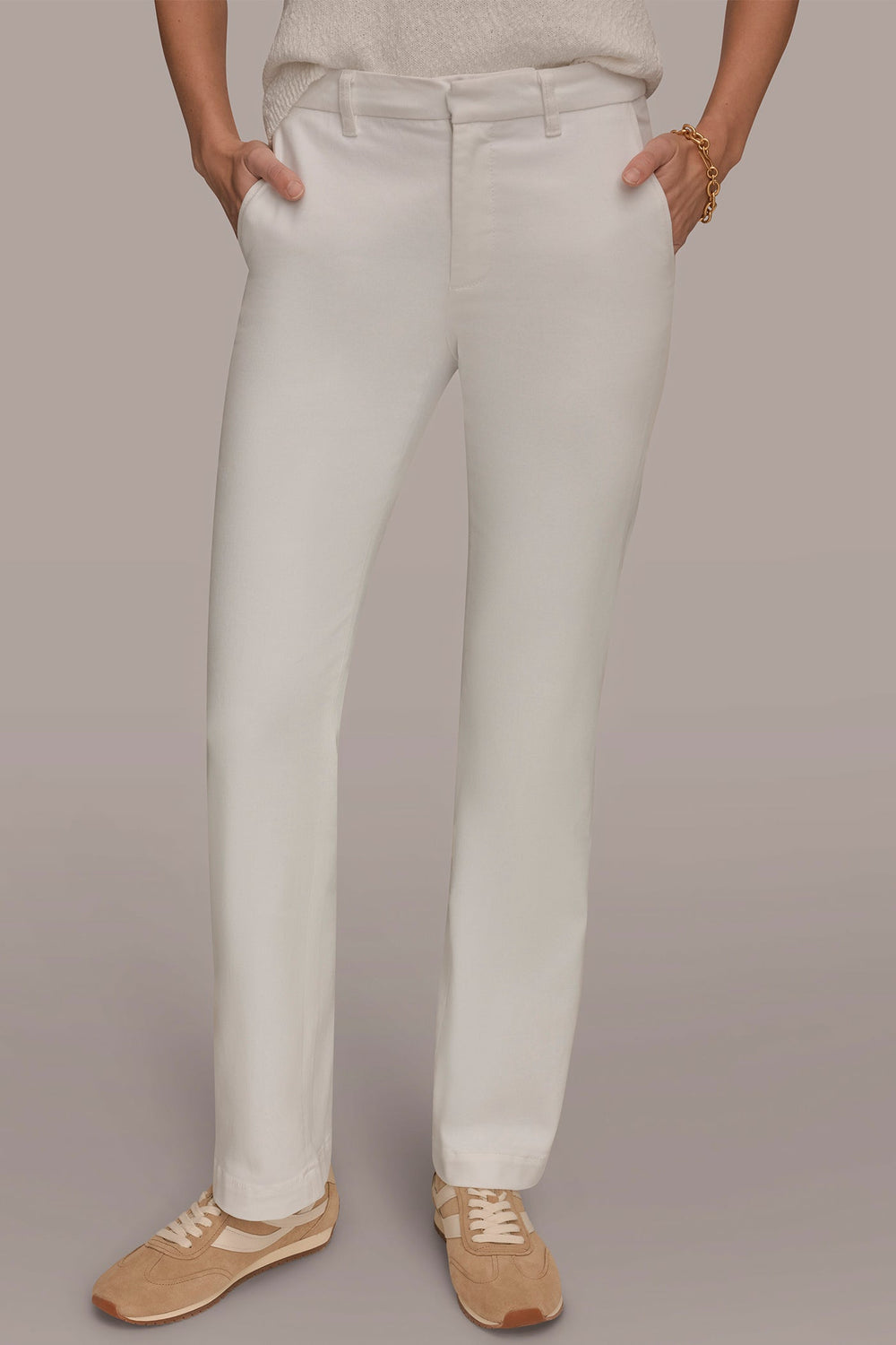 Donna Karan | THE DONNA MID-RISE MODERN TROUSER JEAN
