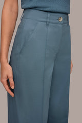 Donna Karan | HIGH-RISE PINTUCKED WIDE-LEG TROUSER