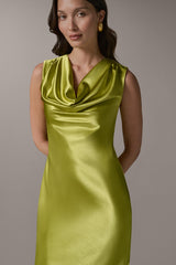 Donna Karan | SLEEVELESS COWL-NECK GOWN